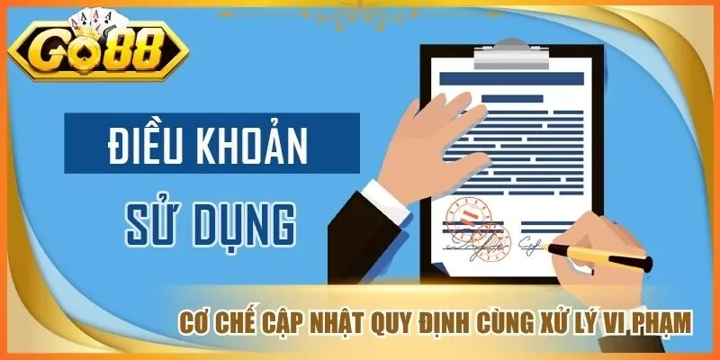 Cơ chế cập nhật quy định cùng xử lý vi phạm