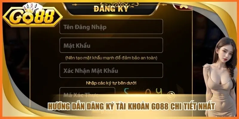 Hướng dẫn đăng ký tài khoản go88 chi tiết nhất