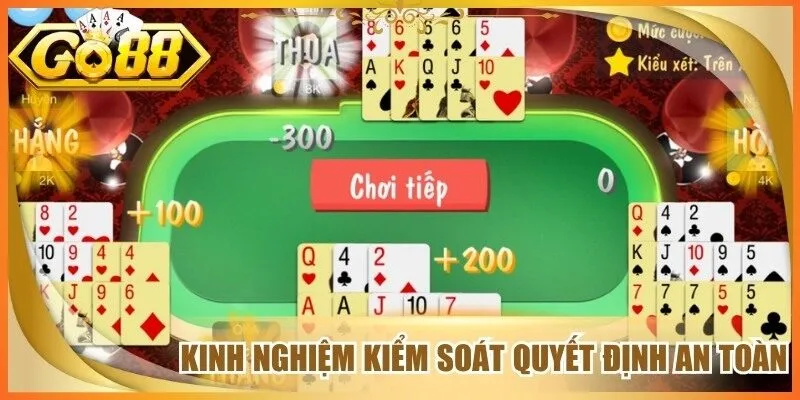Kinh nghiệm kiểm soát quyết định an toàn
