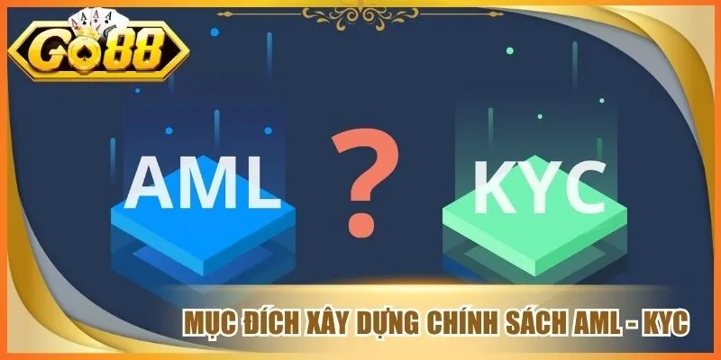Chính Sách AML - KYC Go 88 Bảo Vệ Giao Dịch Minh Bạch 1 Mục đích xây dựng chính sách AML - KYC