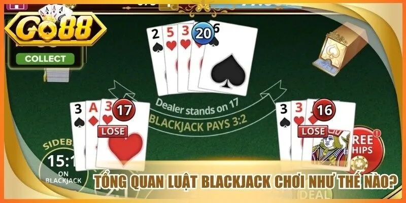 Tổng quan luật blackjack chơi như thế nào?