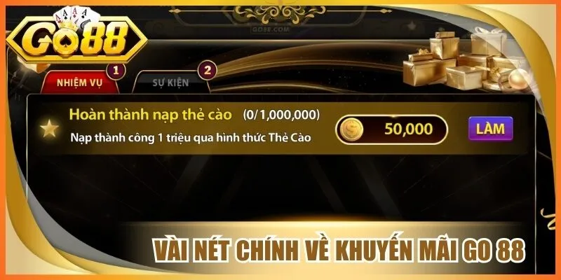 Khuyến Mãi Go 88 - Tổng Hợp Ưu Đãi Nổi Bật Đáng Chú Ý 1 Vài nét chính về khuyến mãi go 88
