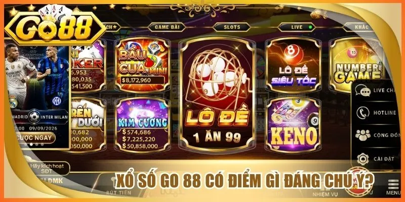 Xổ số go 88 có điểm gì đáng chú ý?